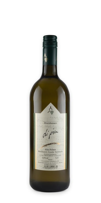 <br>7 -- 2024er Rheinhessen "Di piu"  Cuvee Qualitätswein  feinherb 1,0l - Silberne Kammerpreismünze<br>