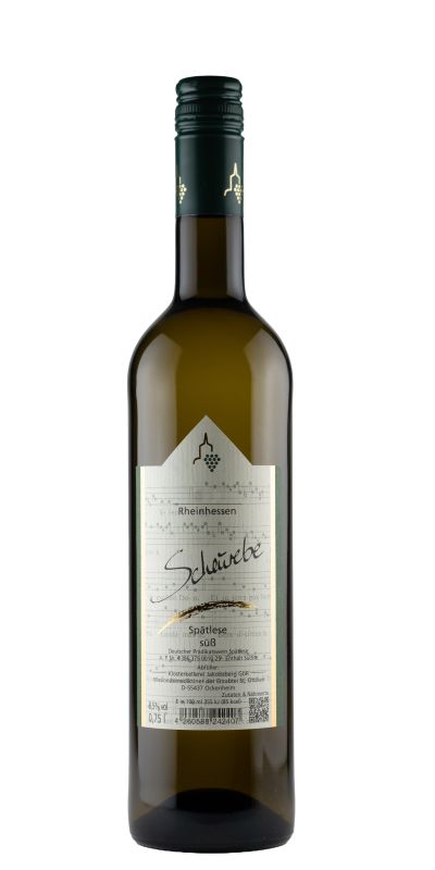 <br>16 -- 2025er Rheinhessen Scheurebe Spätlese  süss 0,75l<br>Goldene Kammerpreismünze<br>